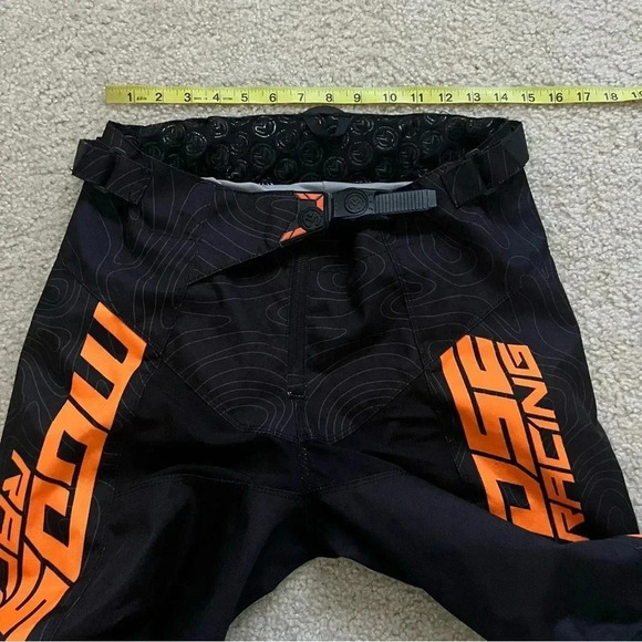 Moose Racing M1 Agroid Racewear Pants Men’s Size 28 Black Orange Motocross, - Picture 11 of 15